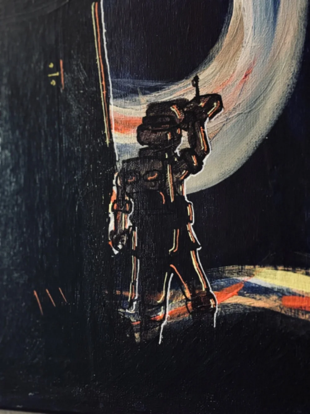 Custom Star Wars Painting on Canvas